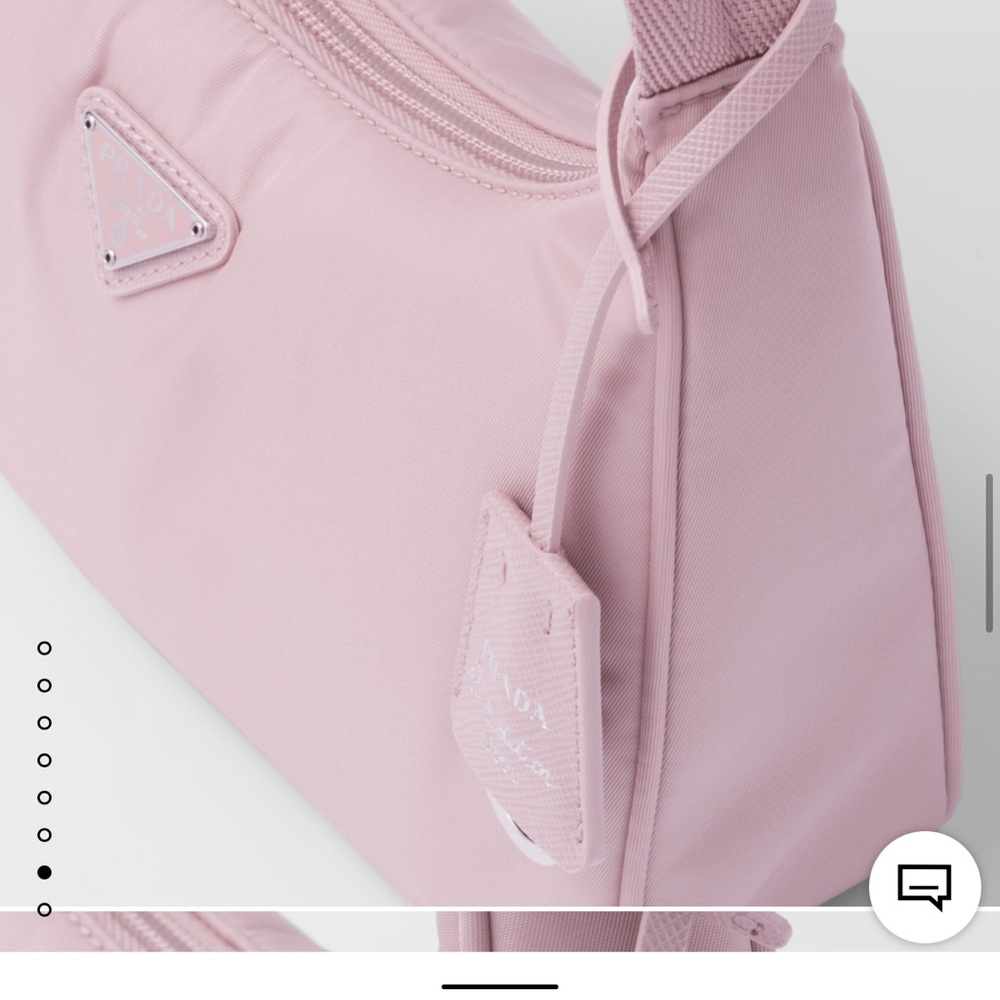 Prada BABY BLUE Nylon Shoulder Bag